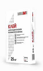 Клей для кладки блоков из ячеистого бетона