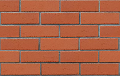 Клинкер фасадный красный Кембридж