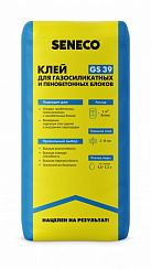 Клей для газосиликатных и пенобетонных блоков GS 39