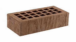 КИРПИЧ ТЁМНО-КОРИЧНЕВЫЙ 1NF ТОРКРЕТИРОВАННЫЙ «СКАЛА-АЛМАЗ»